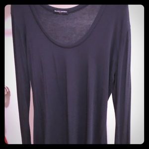 Navy blue brandy Melville shirt